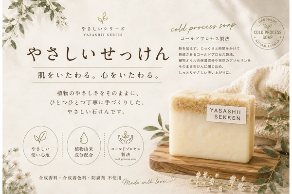 やさしいせっけん