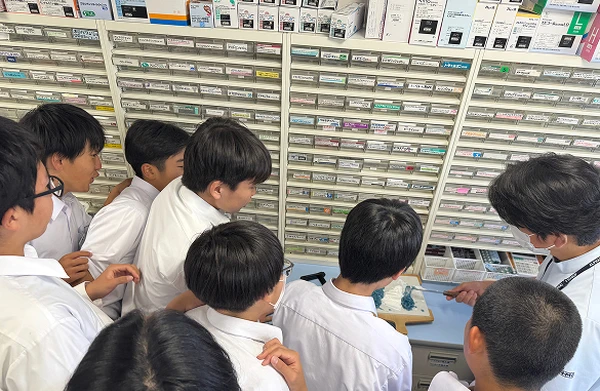 中学生職場体験の受け入れ