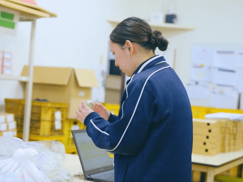 就労継続支援A型の作業風景
