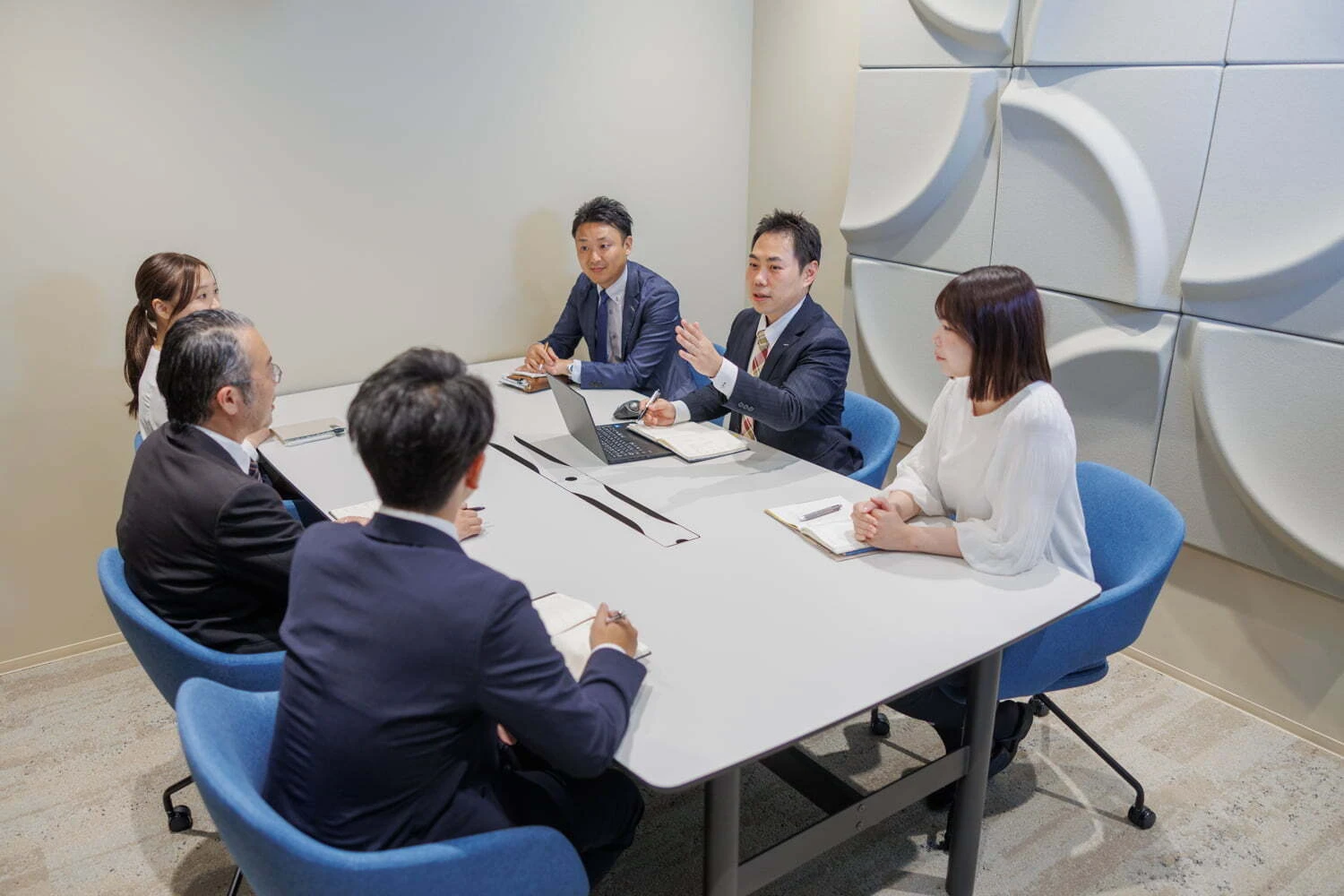 打合せの様子