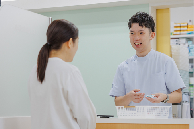 薬剤師と患者さん