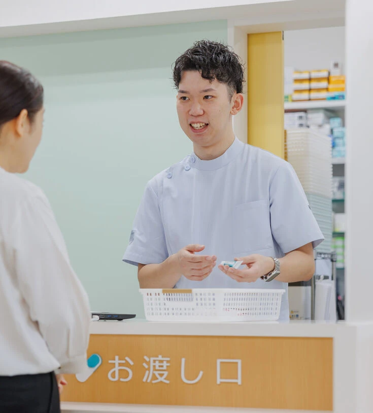 薬剤師と患者さん